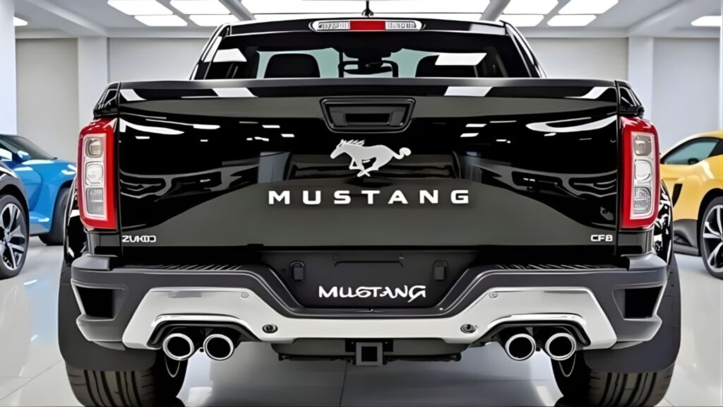 Ford Mustang Pickup 2026 Revealed: Muscle Power Meets Practicality & Bold Design
