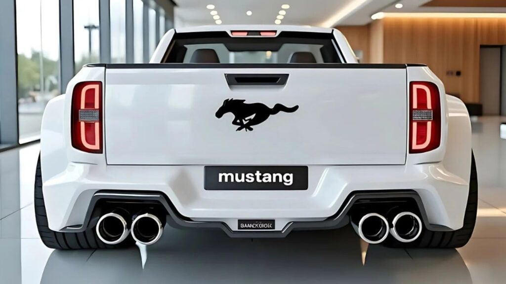 Ford Mustang Pickup 2026 Revealed: Powerful Performance, High-Tech Features & Smart Technology
