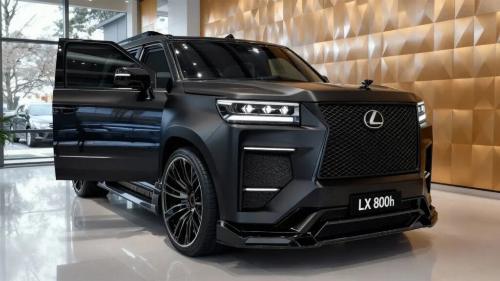 Lexus LX 800H 2026 Revealed: Ultra-Luxury Hybrid SUV with Bold Performance & Advanced Technology