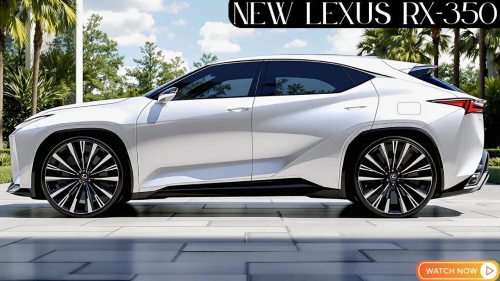 Lexus RX 350 2026 Revealed: Bold New Design, Hybrid Power, Luxury Interior & 45 MPG Efficiency