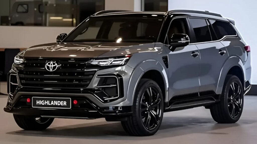 Toyota Highlander Hybrid 2026 Revealed: Bold Design, 45+ MPG, Strong Performance & Smart Tech